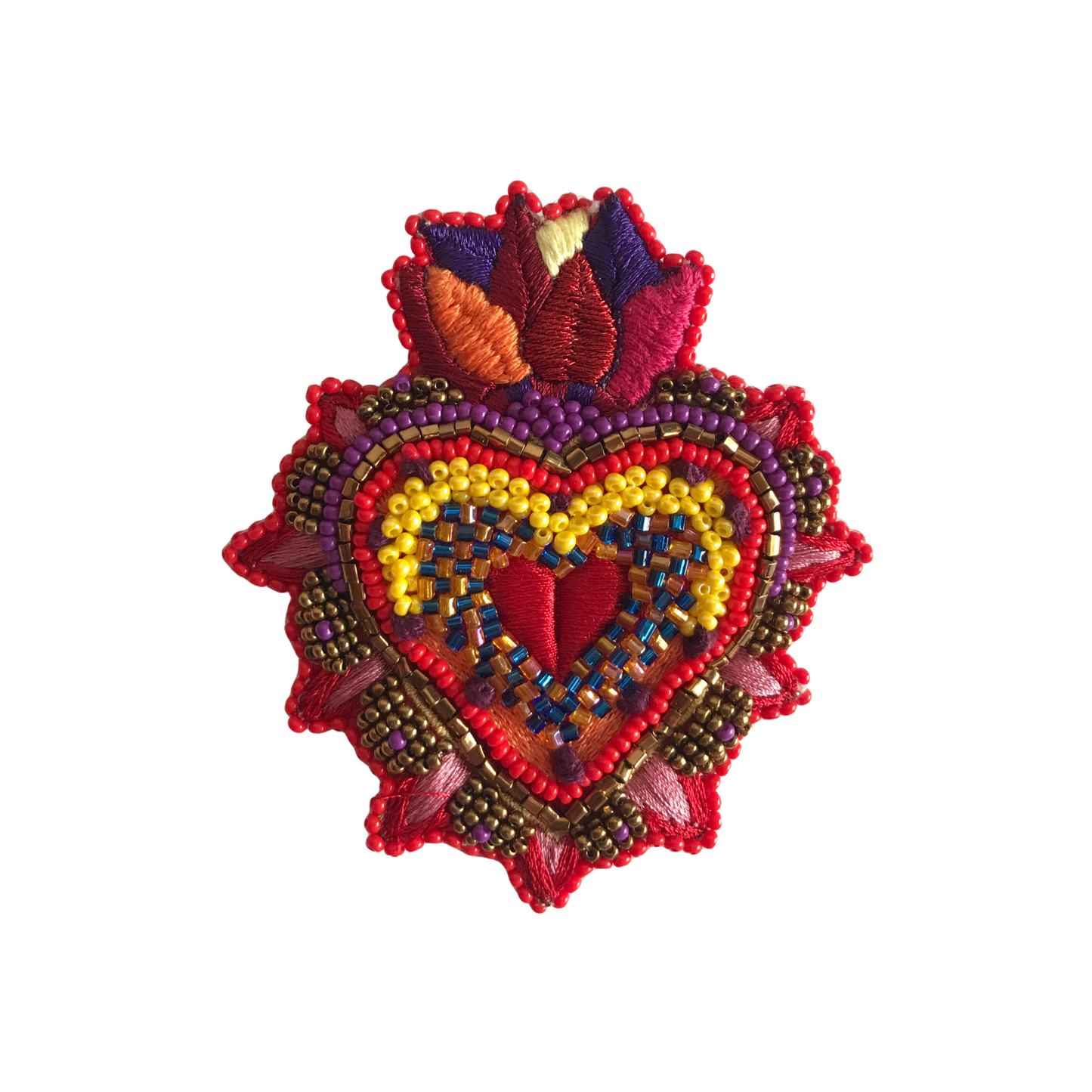 Titlan Heart Brooch