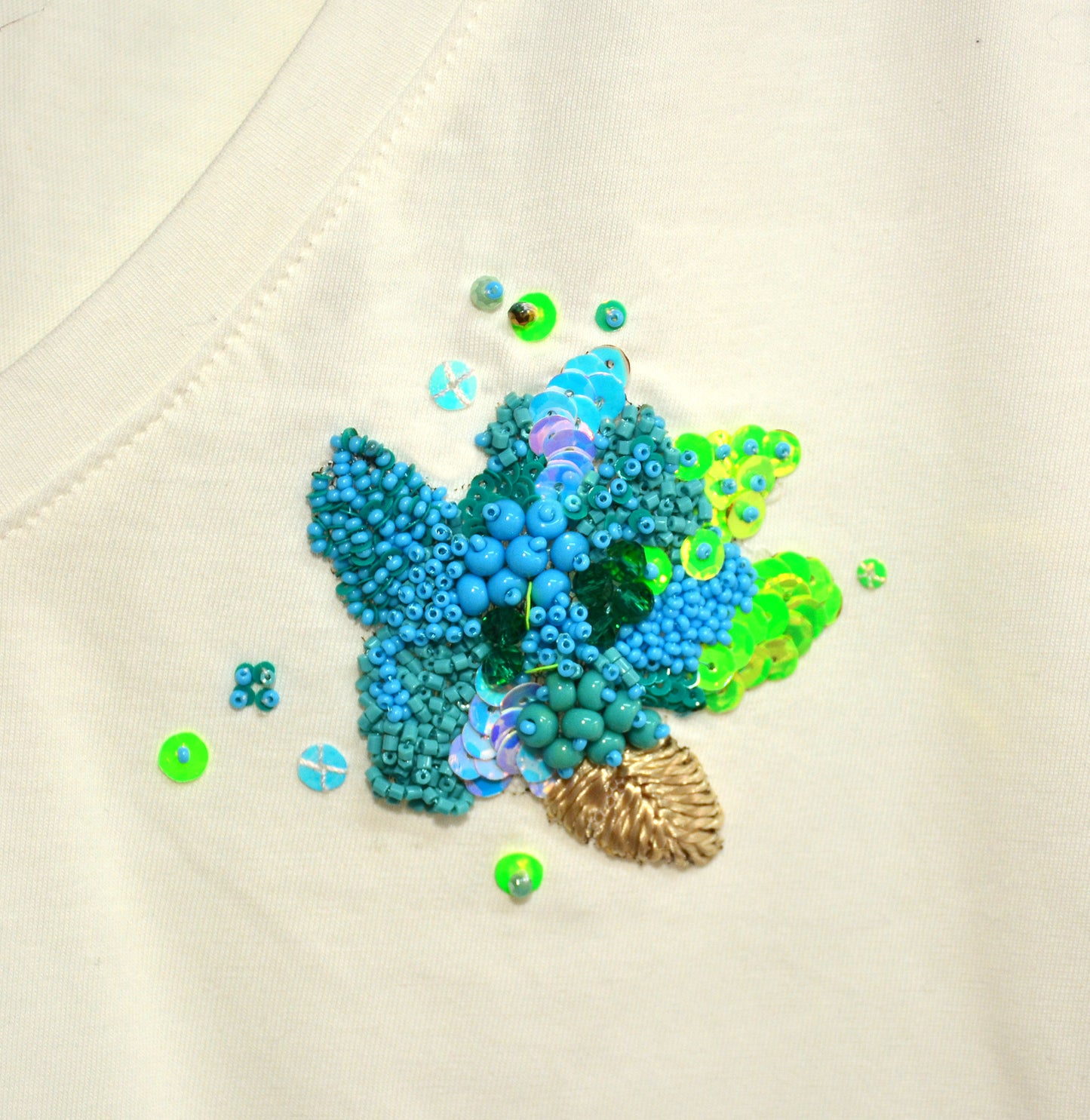 Embroidered T-Shirt Amazonia