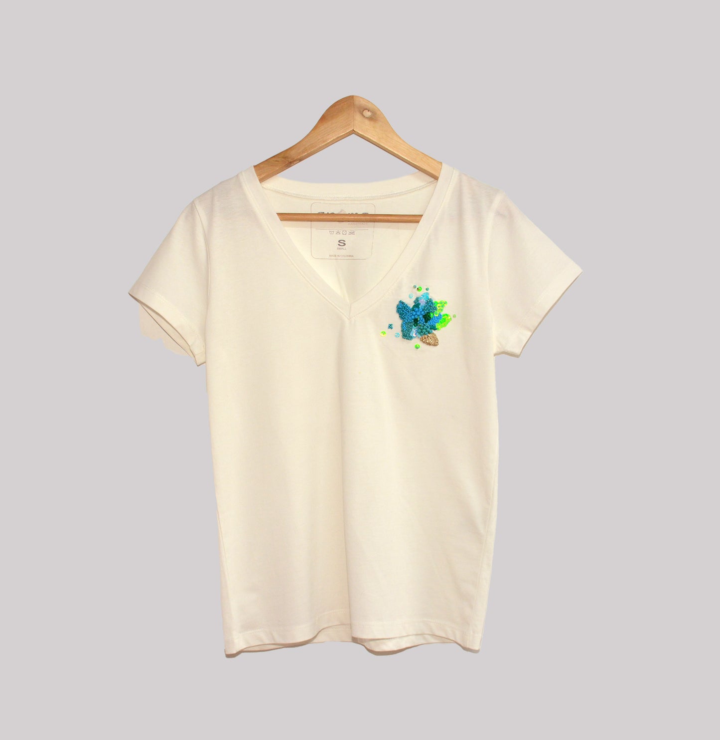 Embroidered T-Shirt Amazonia