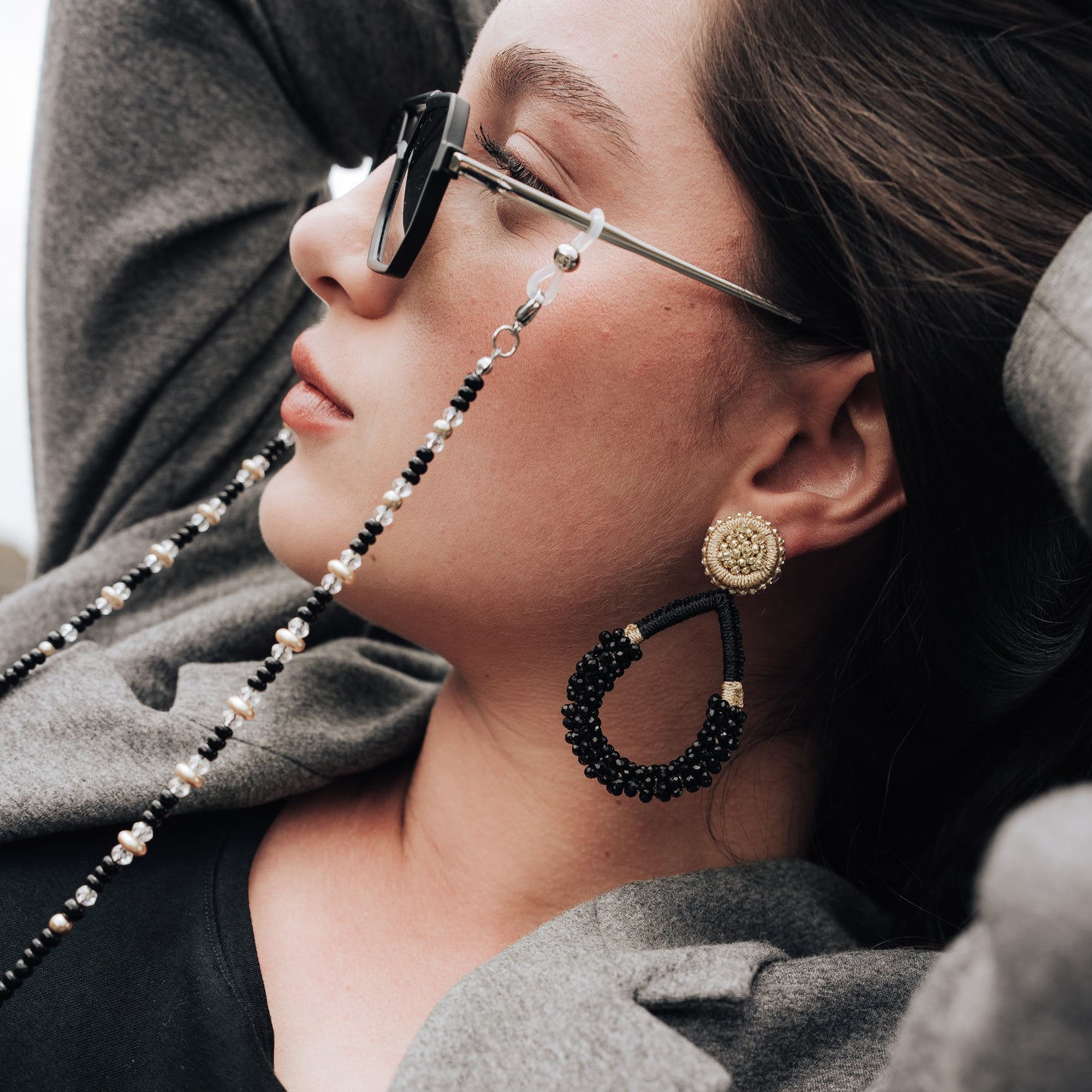 Onega Drop L Earrings