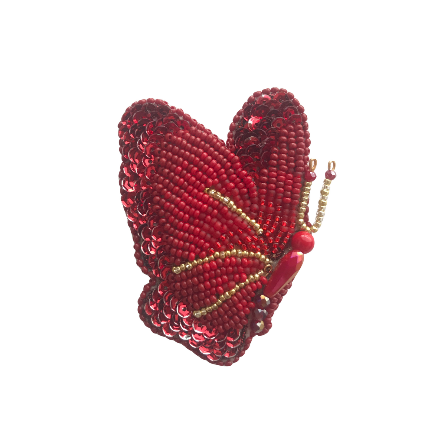 Queen Butterfly Brooch