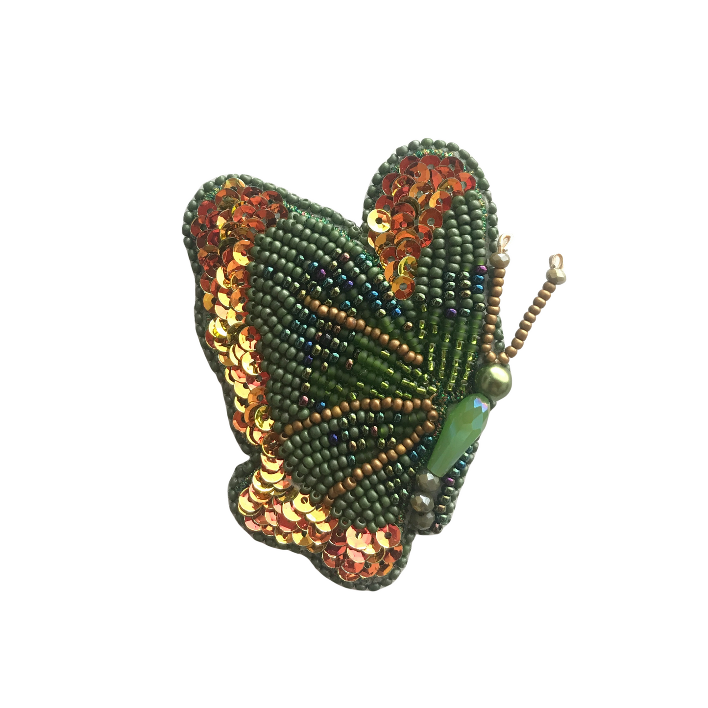 Queen Butterfly Brooch