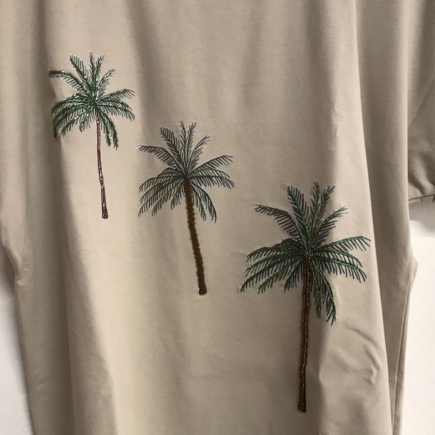 Embroidered Printed T-Shirt