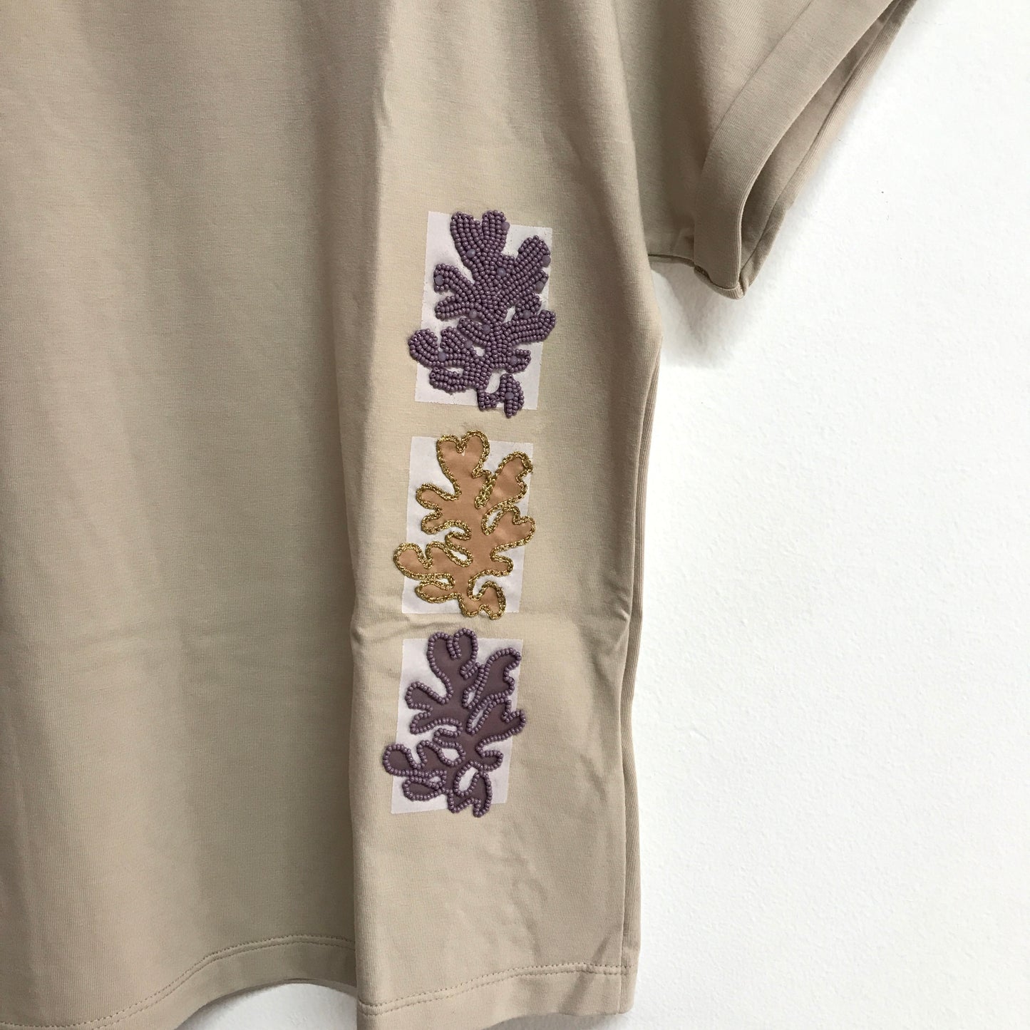 Embroidered Printed T-Shirt