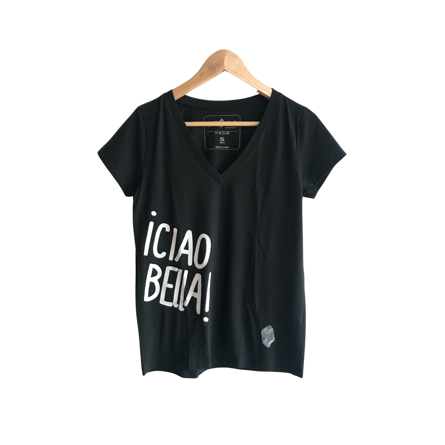 Embroidered Printed T-Shirt