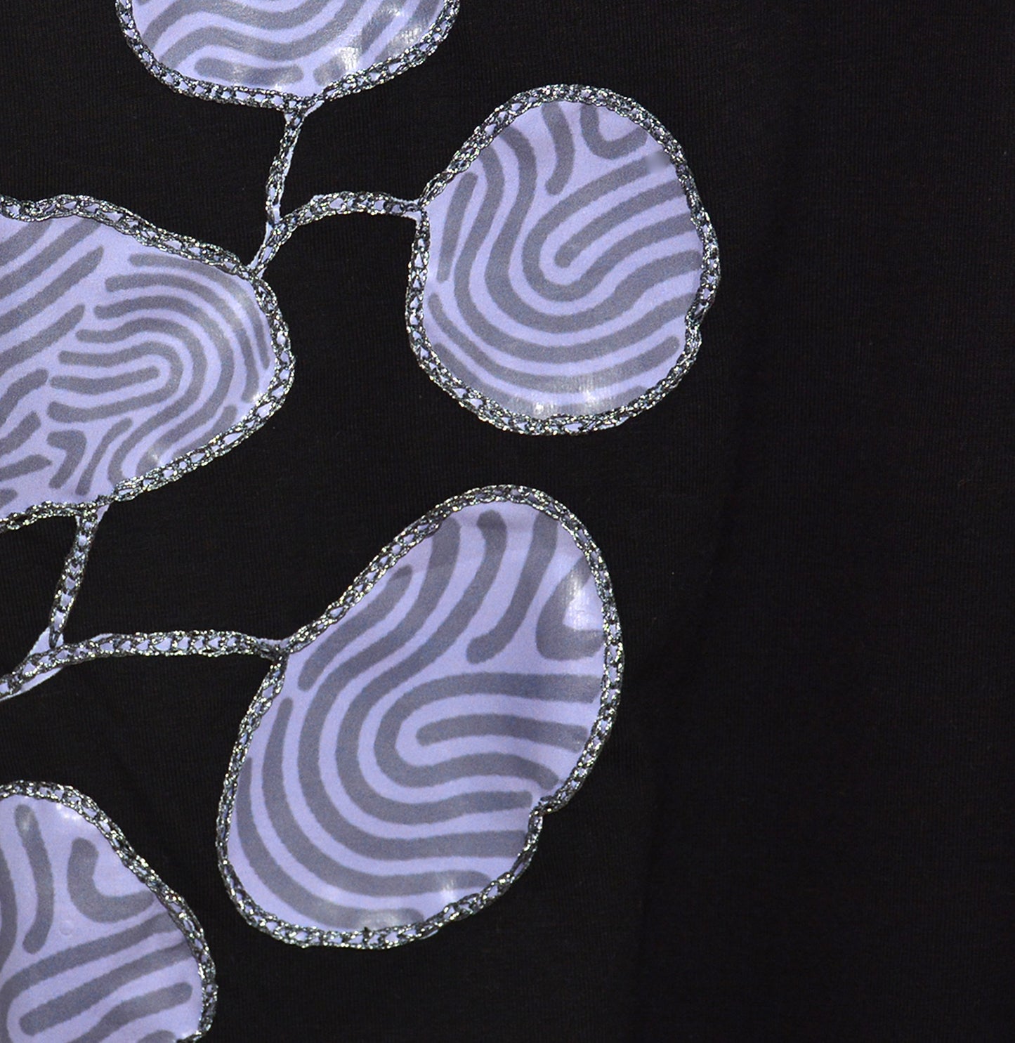 Embroidered Printed T-Shirt