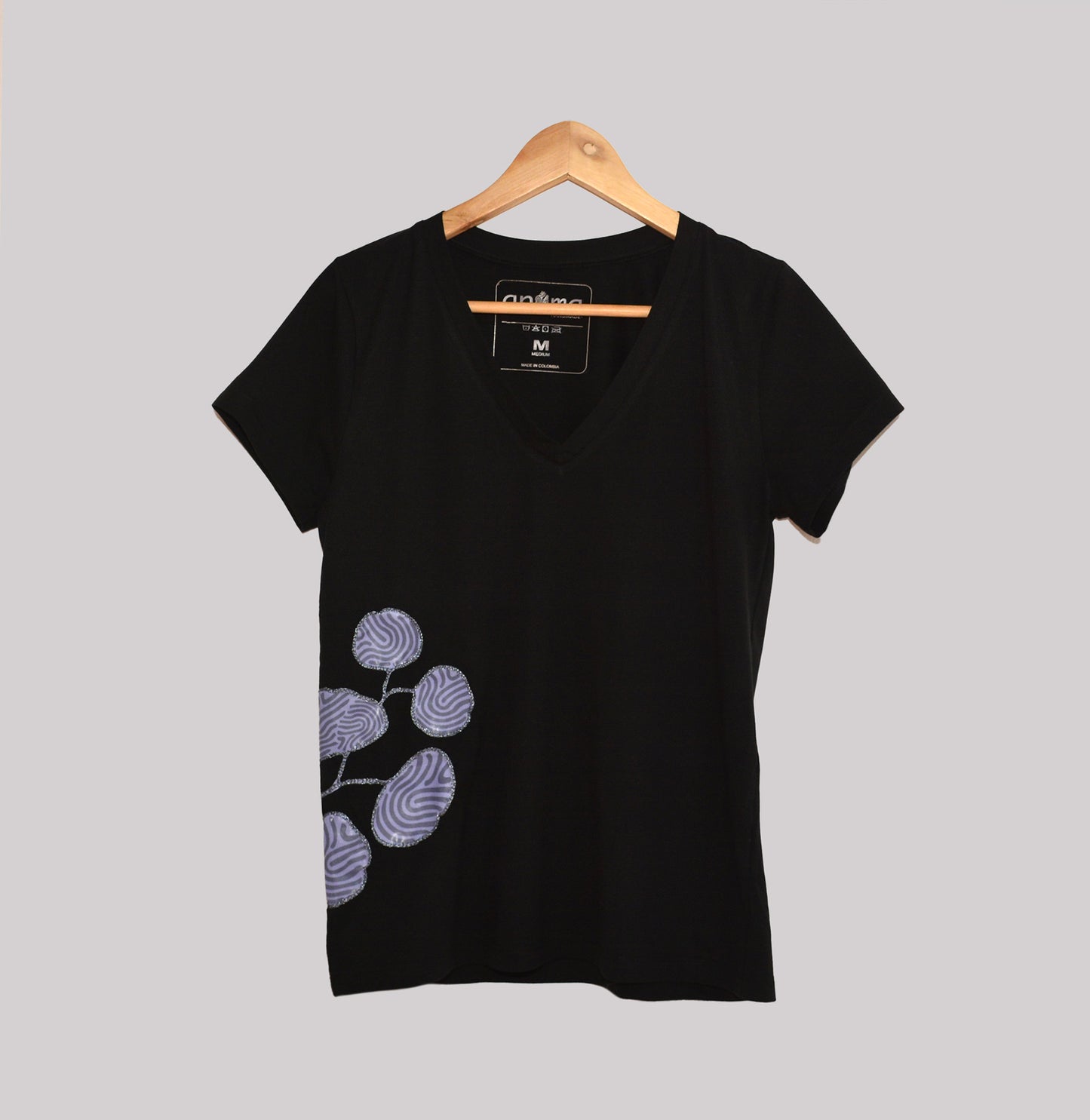 Embroidered Printed T-Shirt