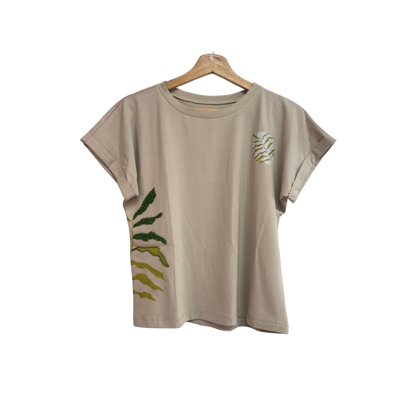 Embroidered T-Shirt Printed