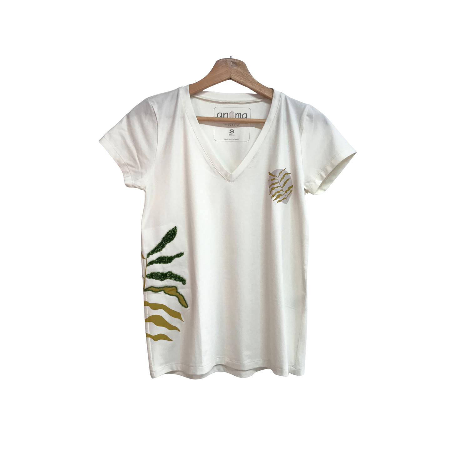Embroidered T-Shirt Printed