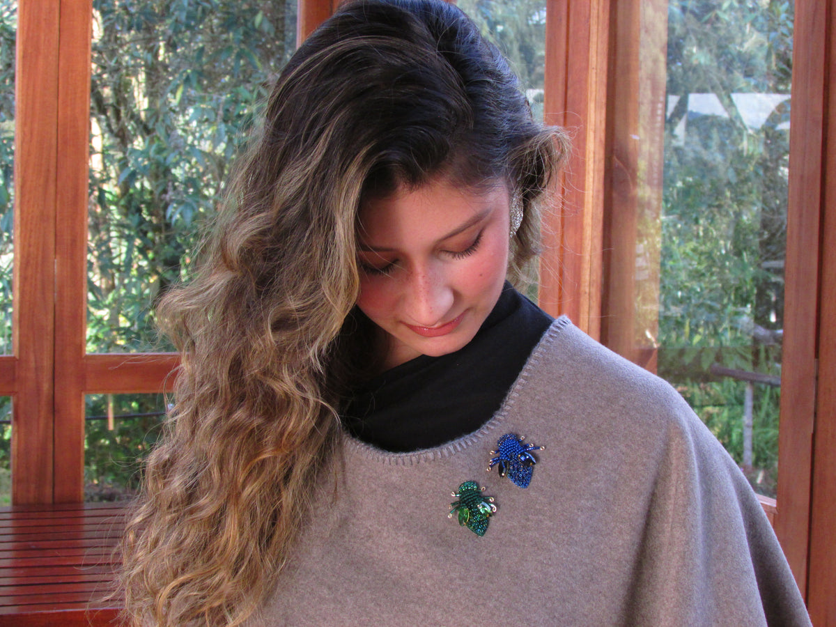 SCARABEINO BROOCH