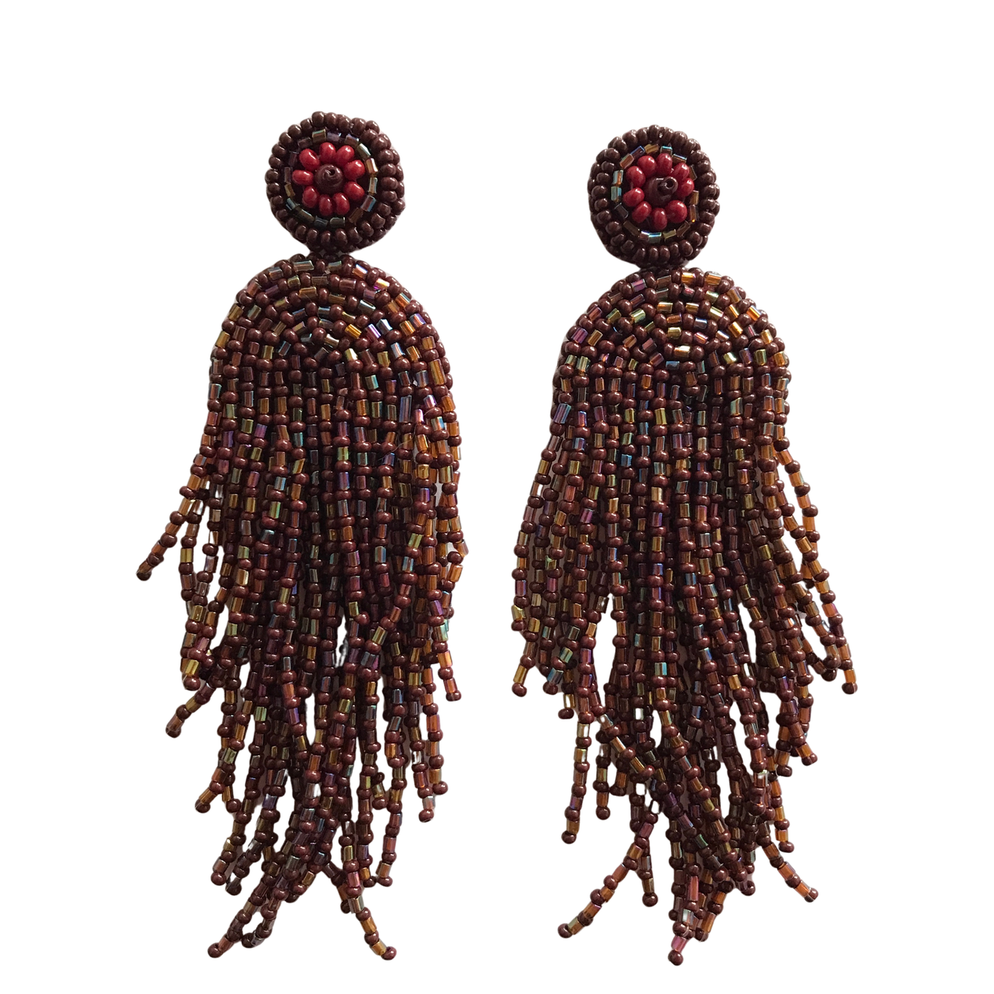 Rainbow M Earrings