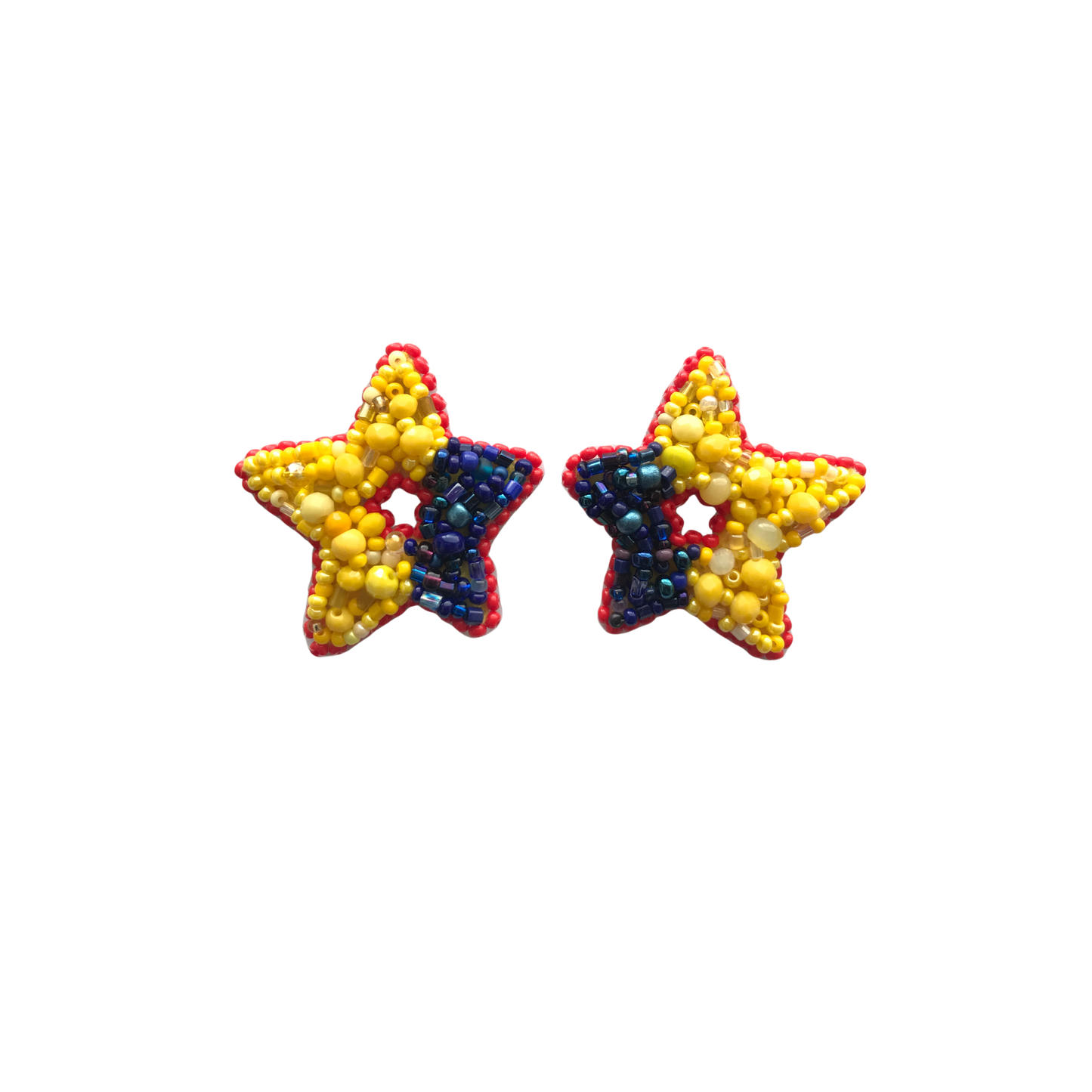Etoile S Earrings - Alma Tricolor