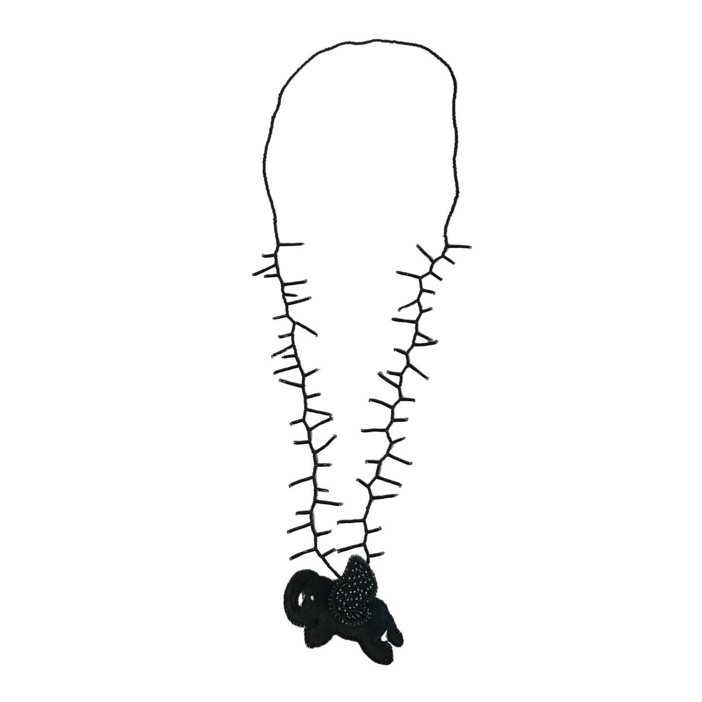 Dumbo Charm Necklace