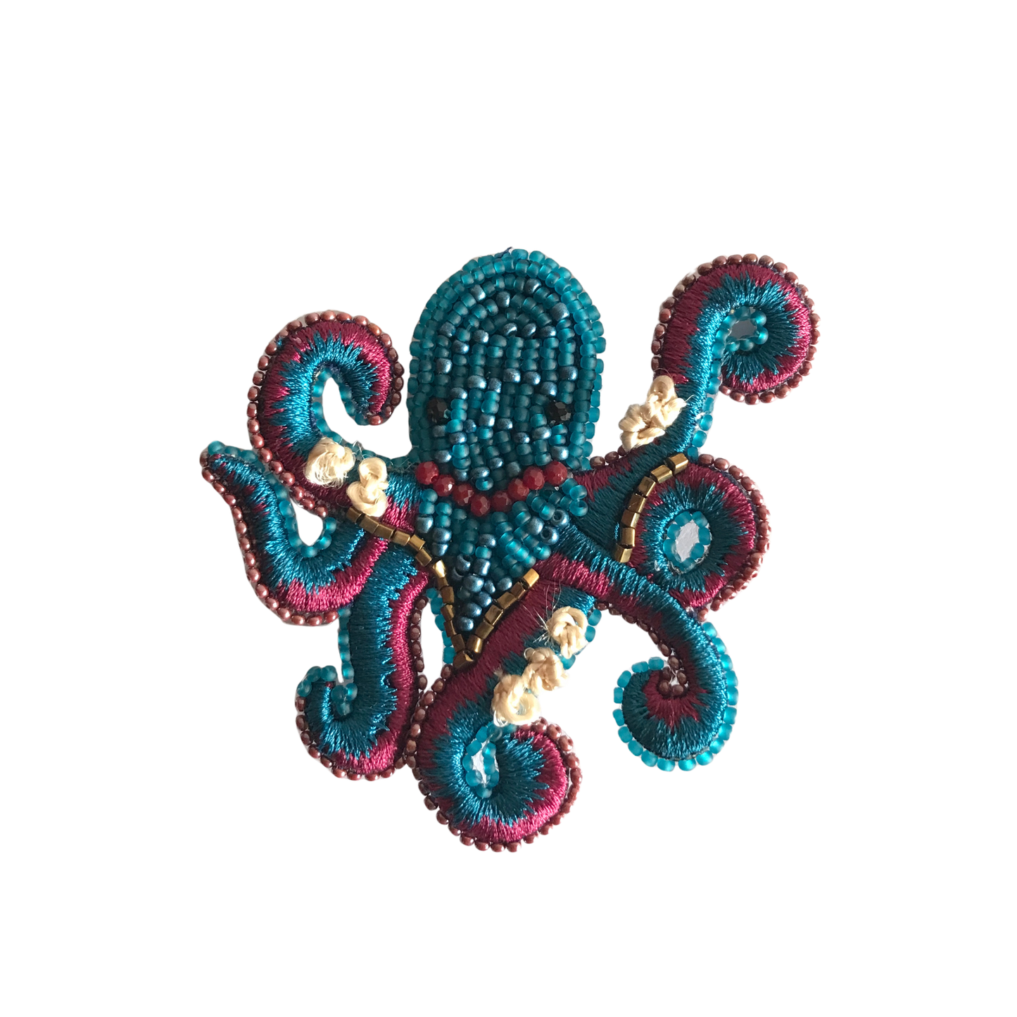 Octopus Brooch