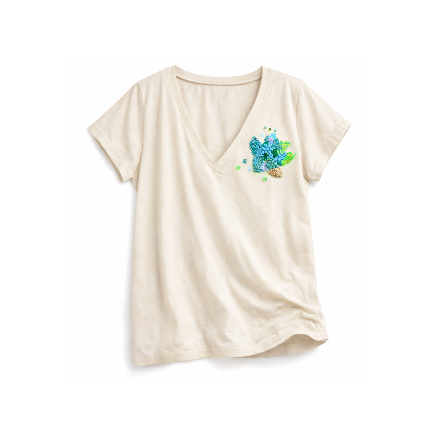 Embroidered T-Shirt Amazonia