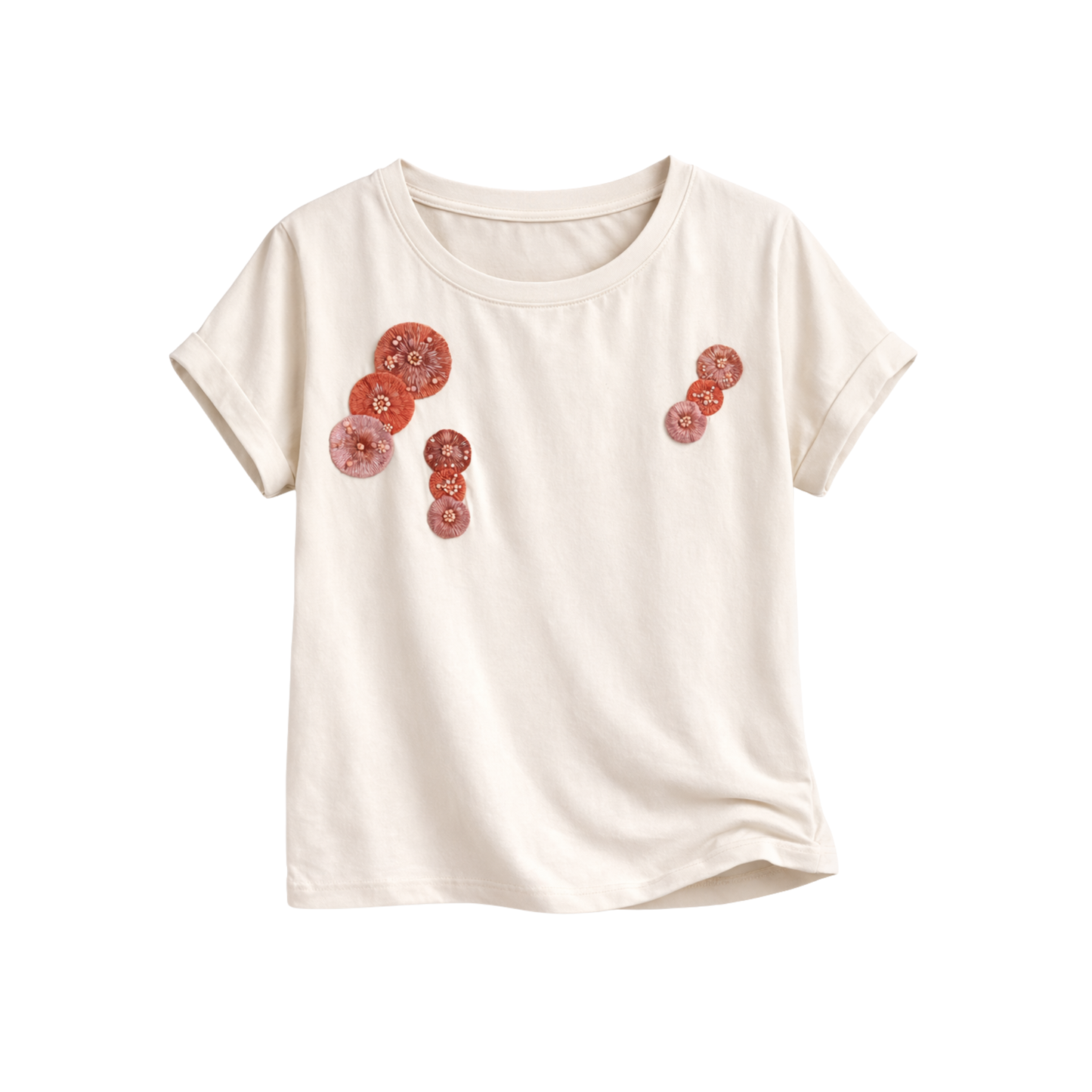 Embroidered T-Shirt Loto