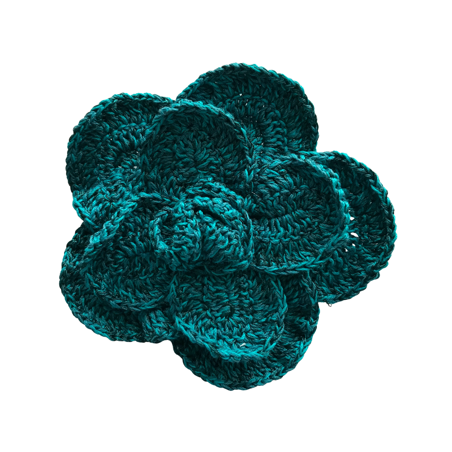 Flower S Crochet Brooch