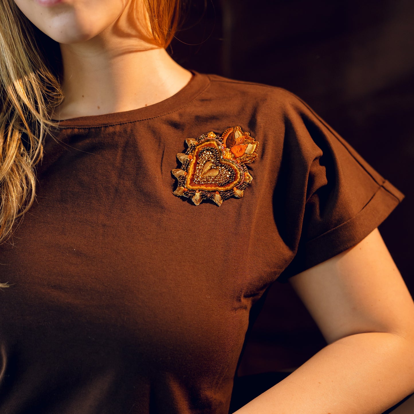 Embroidered T-Shirt Titlan