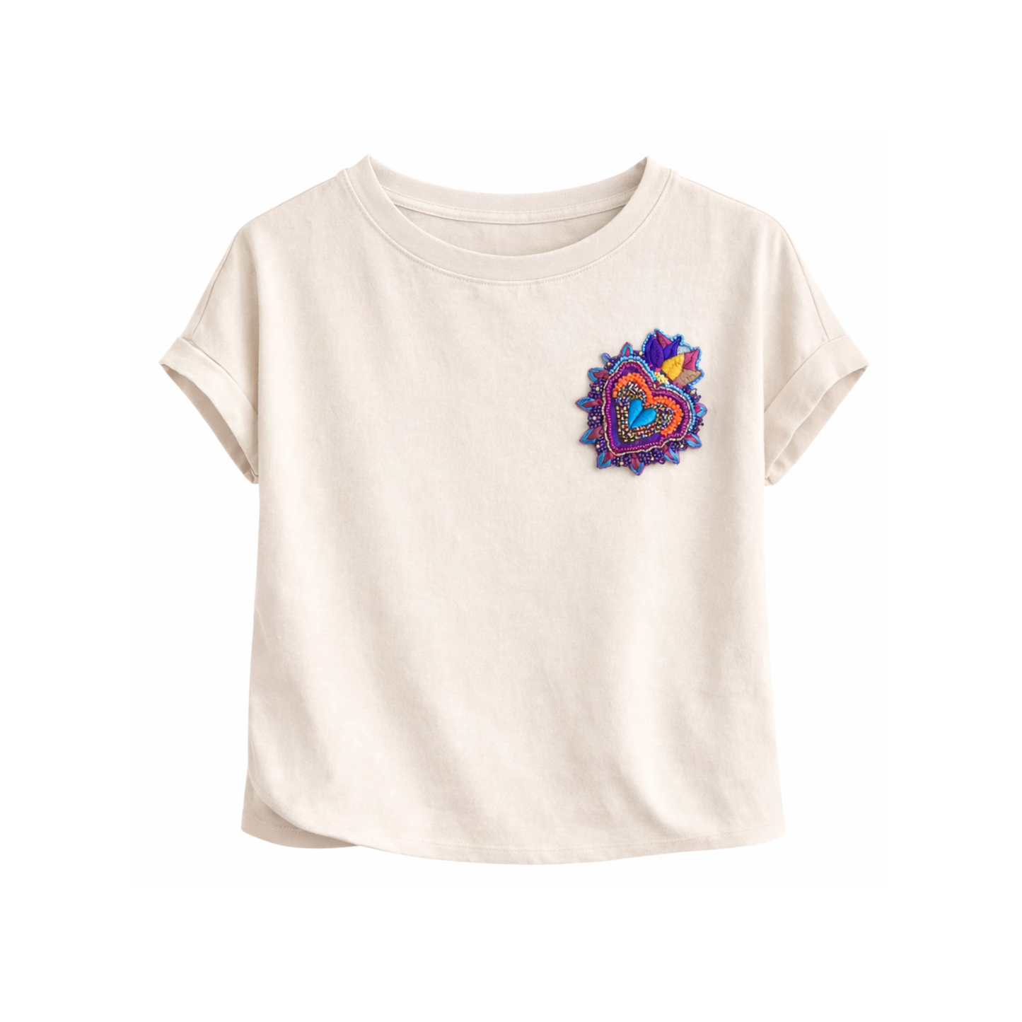 Embroidered T-Shirt Titlan