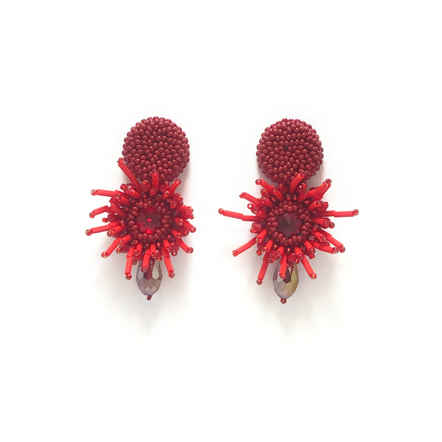 Burdeos L Earrings
