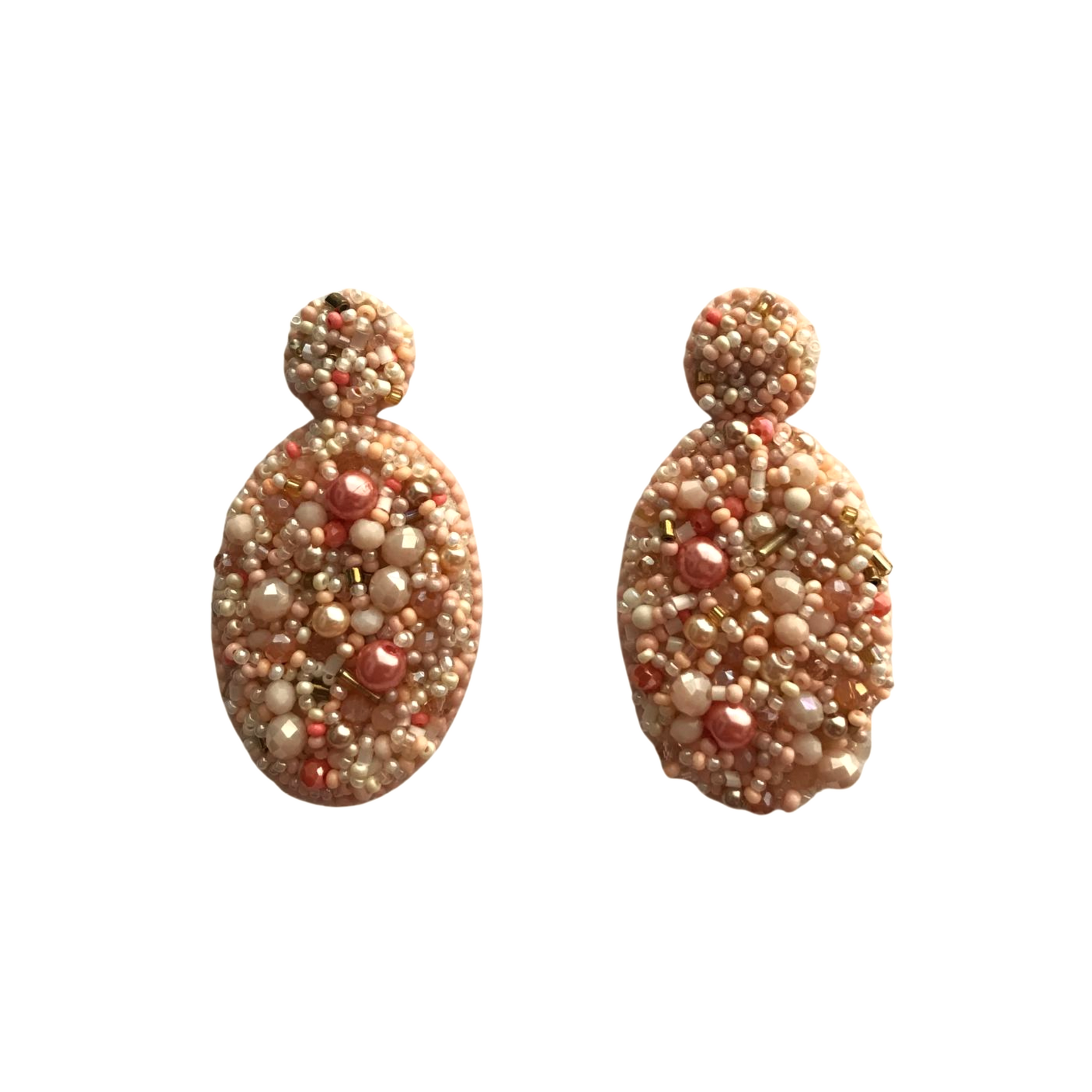 Bunker Oval L Earrings