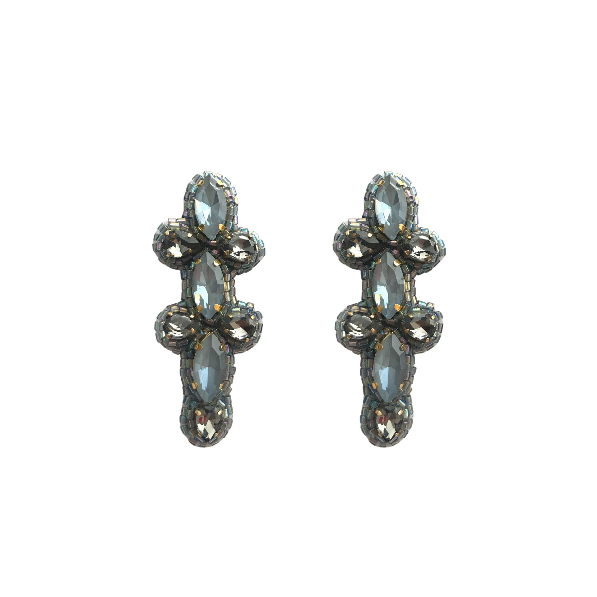 Huron L Earrings