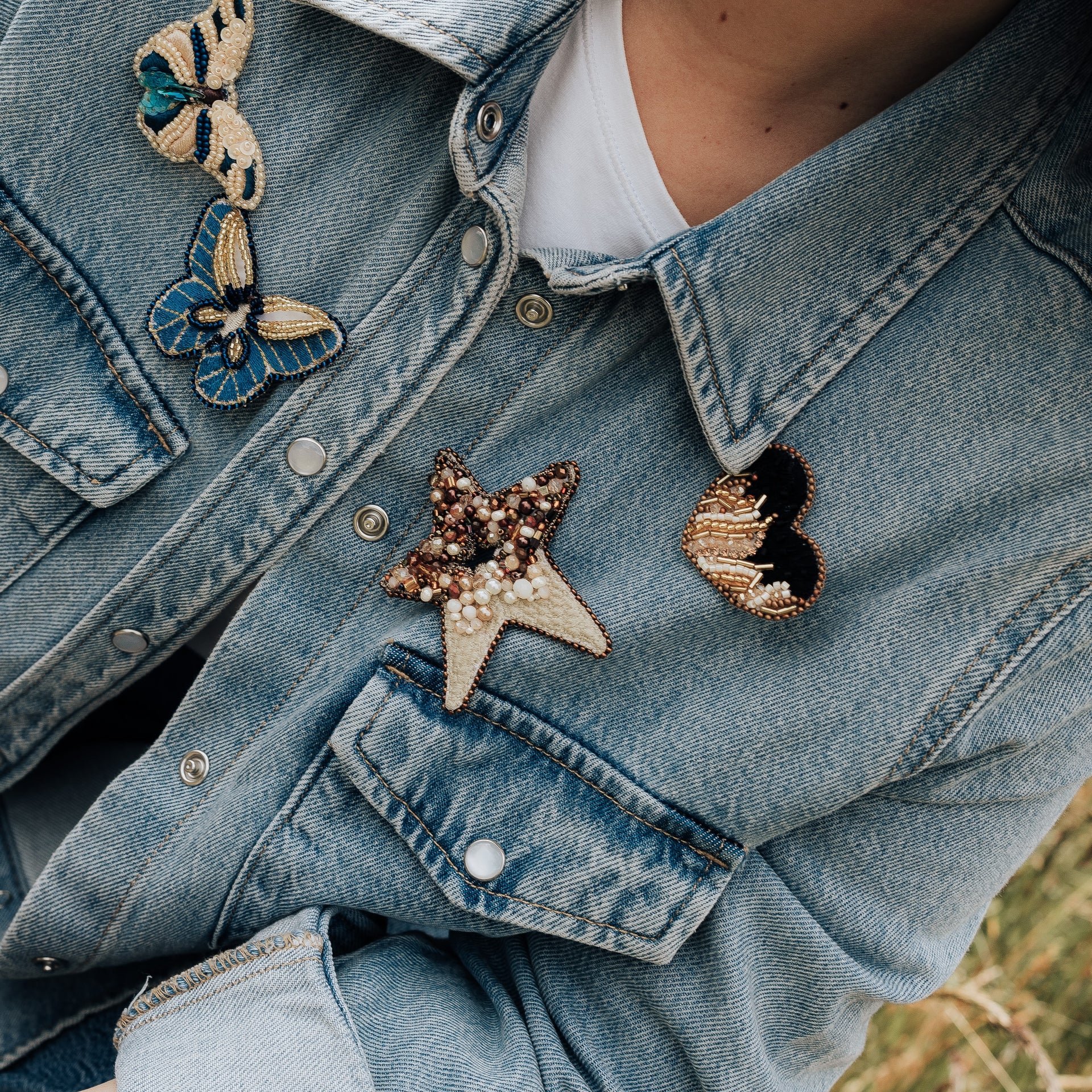 Etoile Brooch