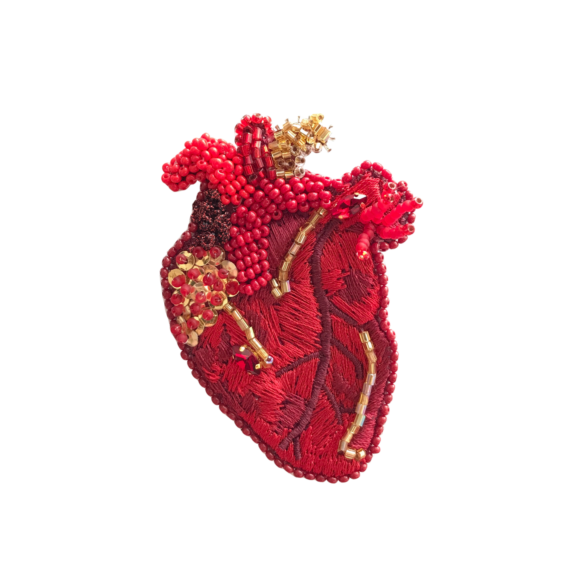 Moyo L Brooch