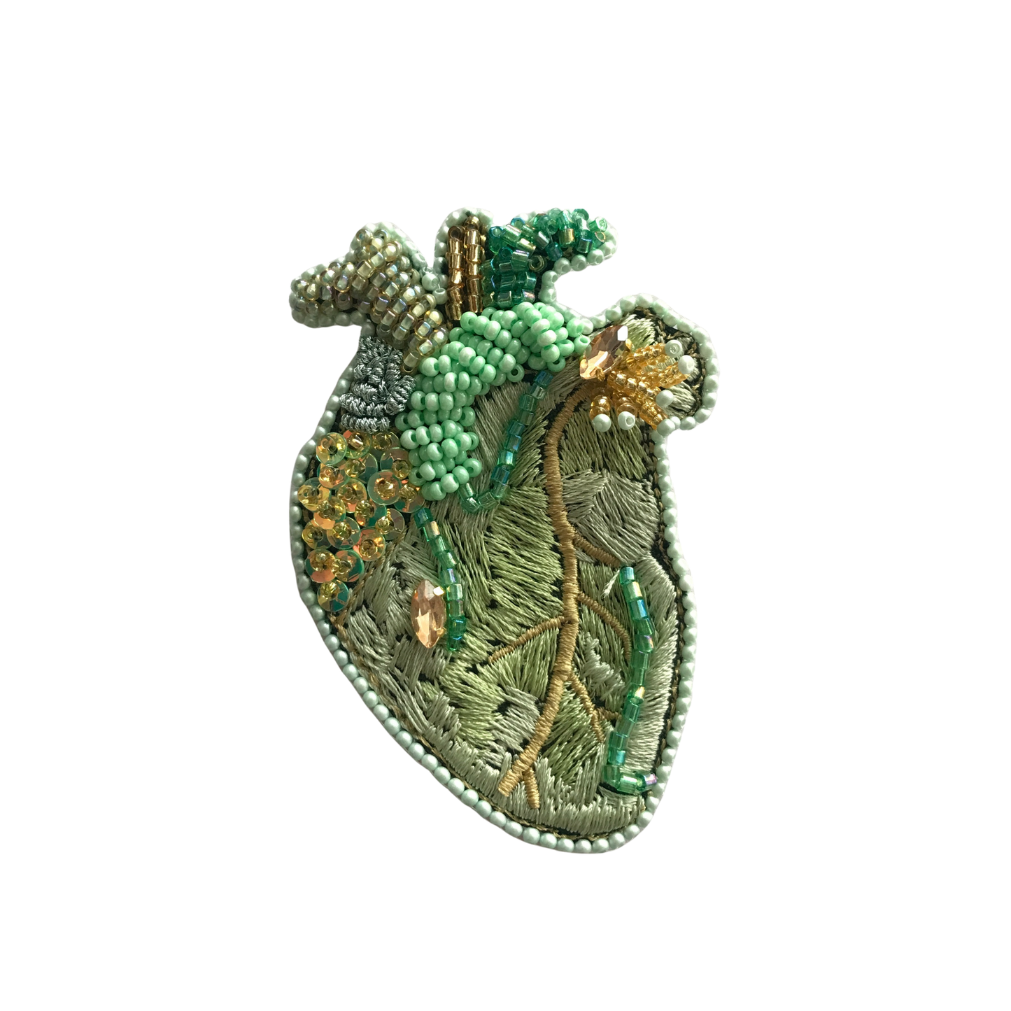 Queen Butterfly Brooch