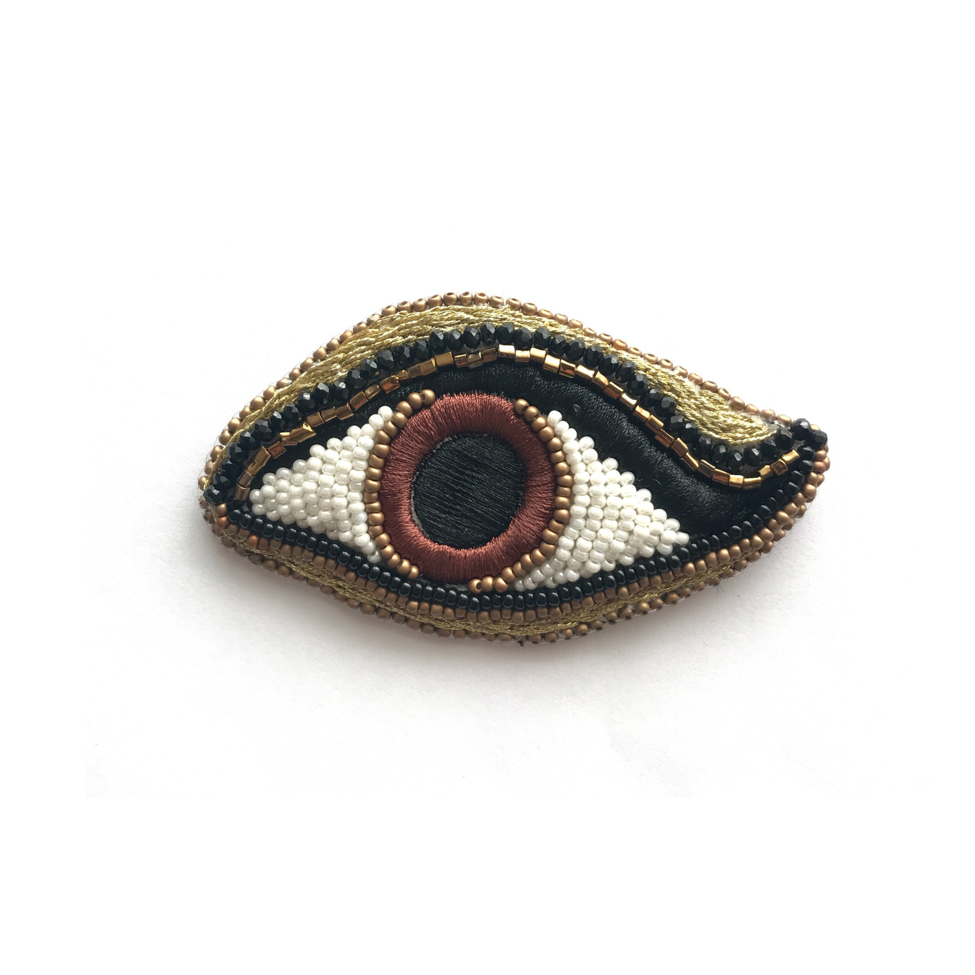 Shaded Brooch