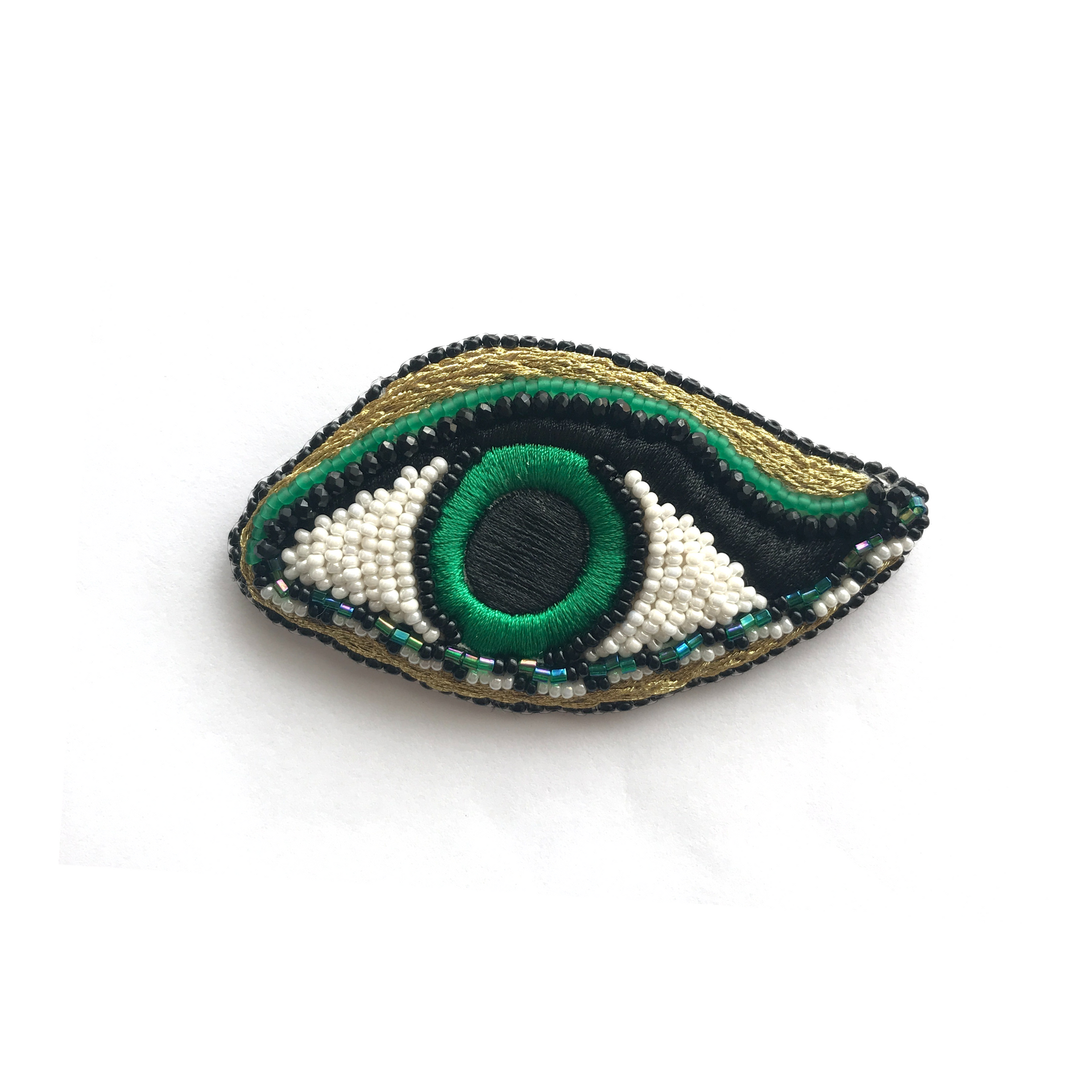 Shaded Brooch
