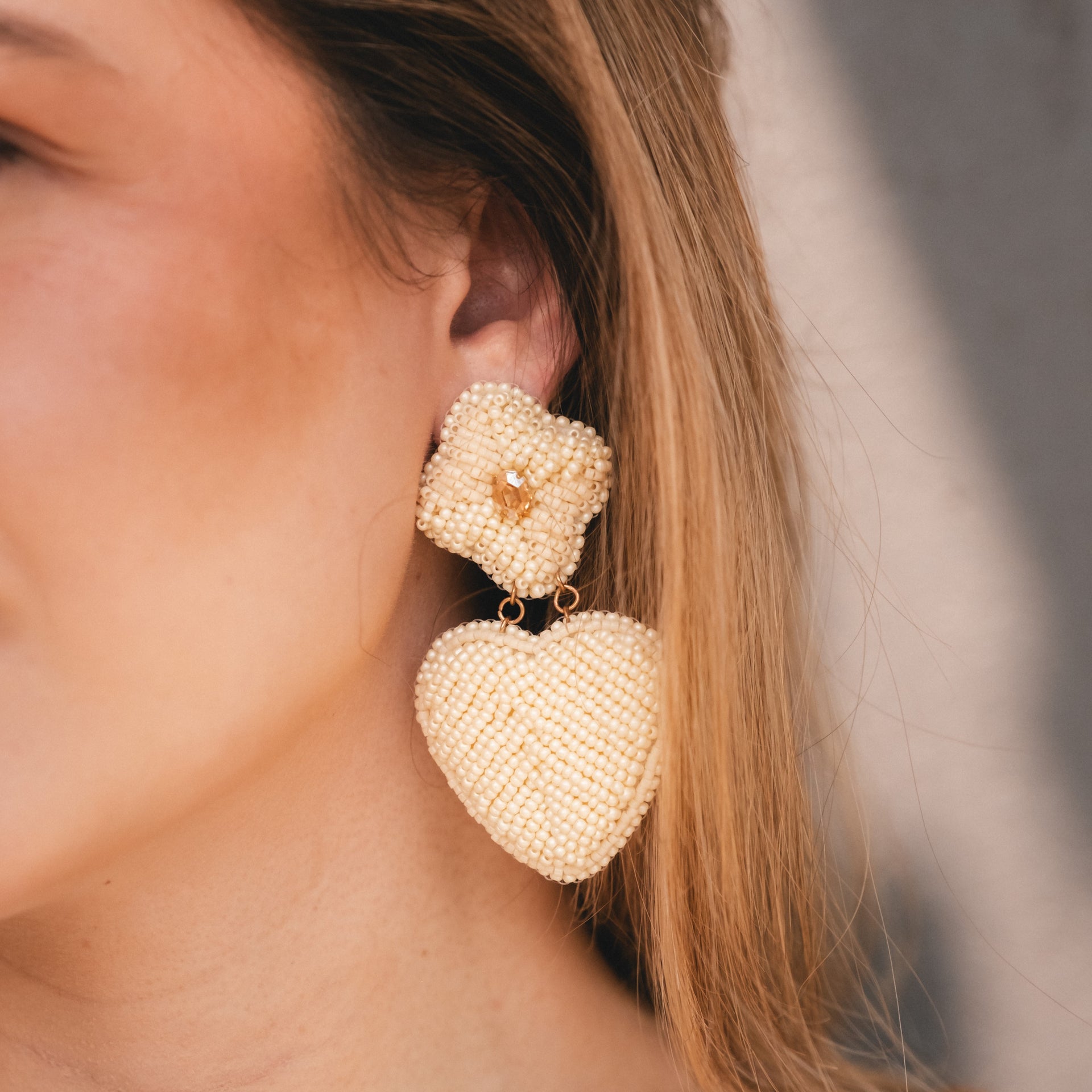 Gianna Heart Earrings