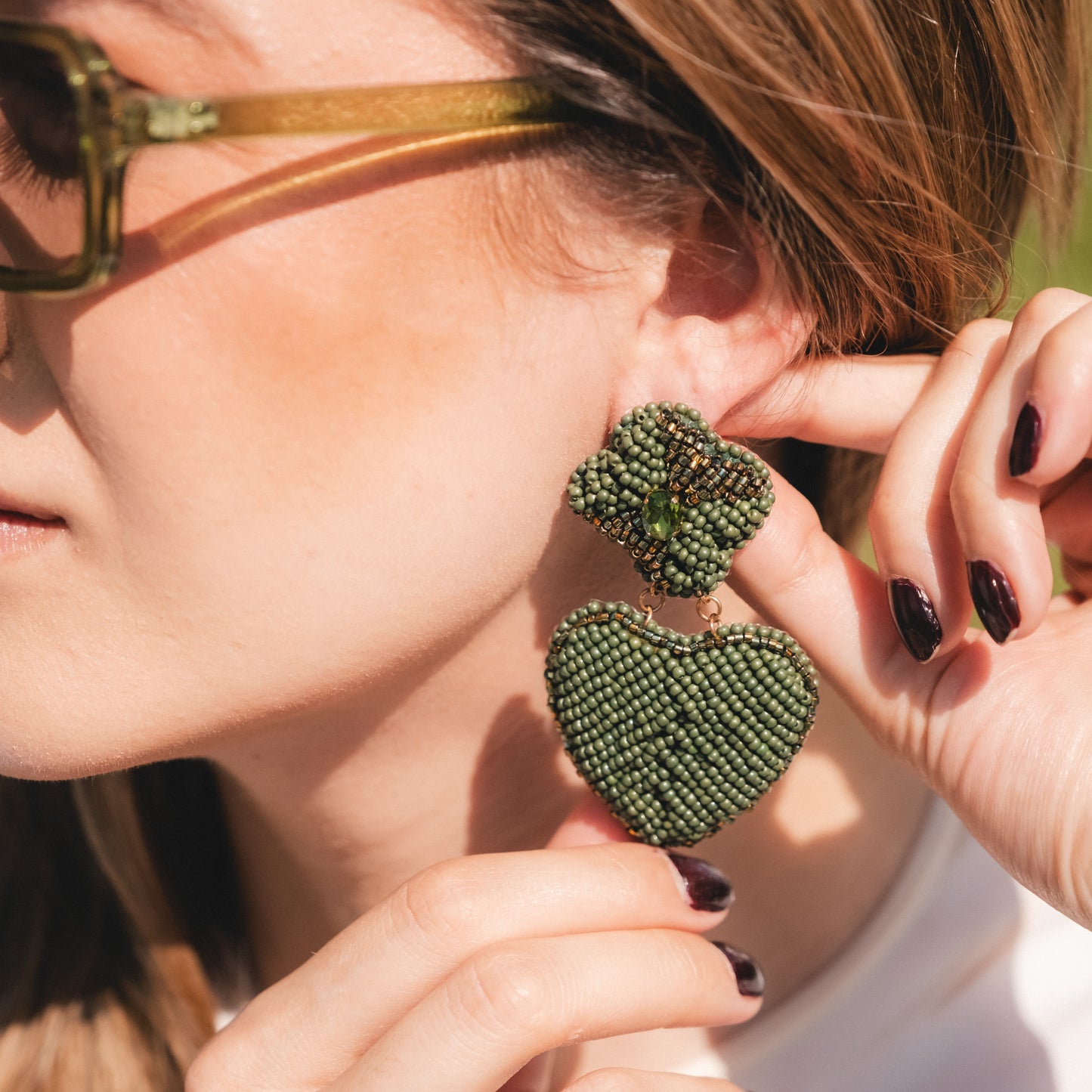 Gianna Heart Earrings