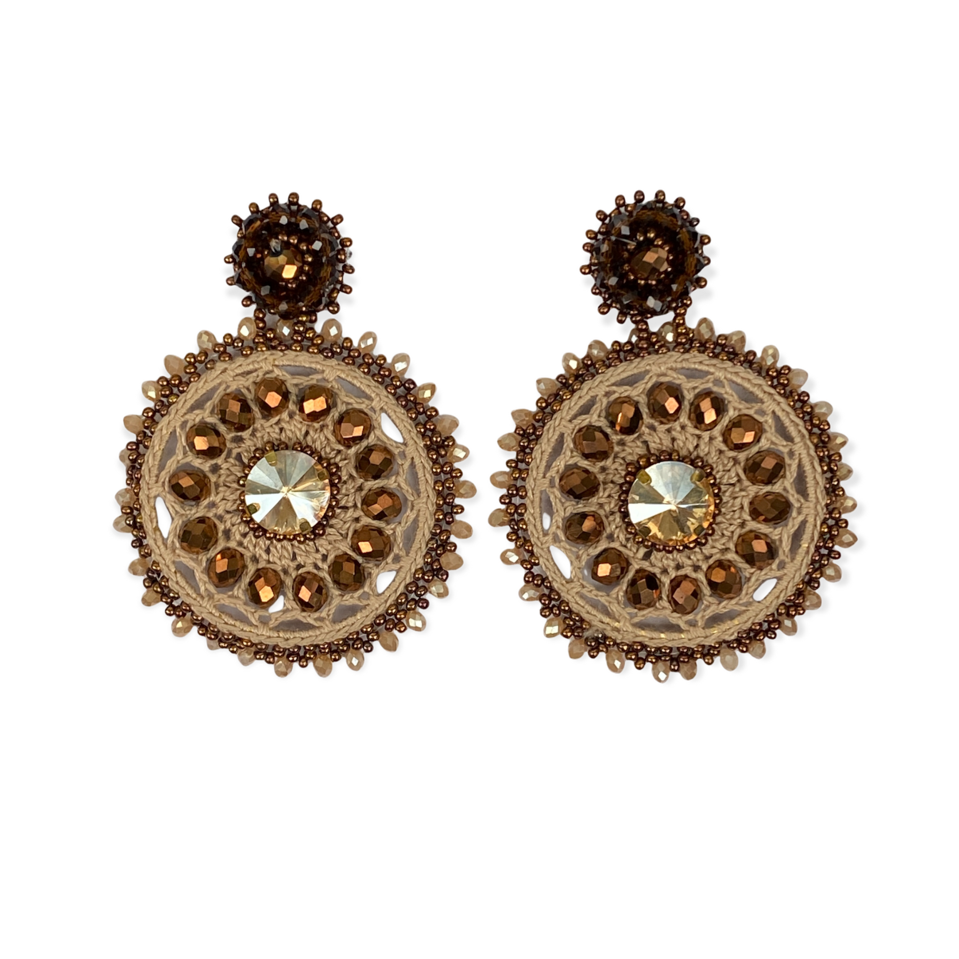 Antique L Earrings