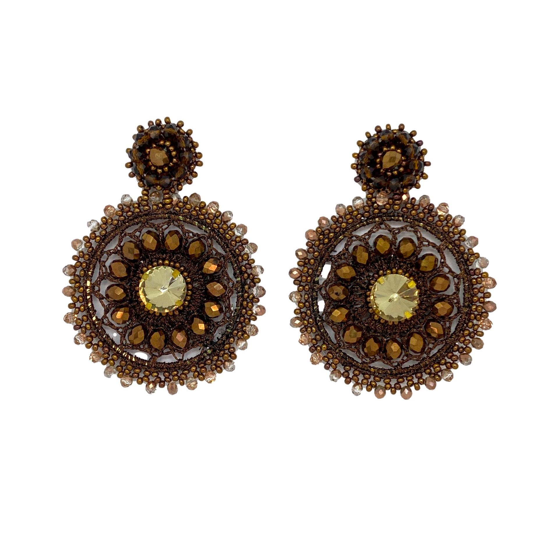 Antique L Earrings