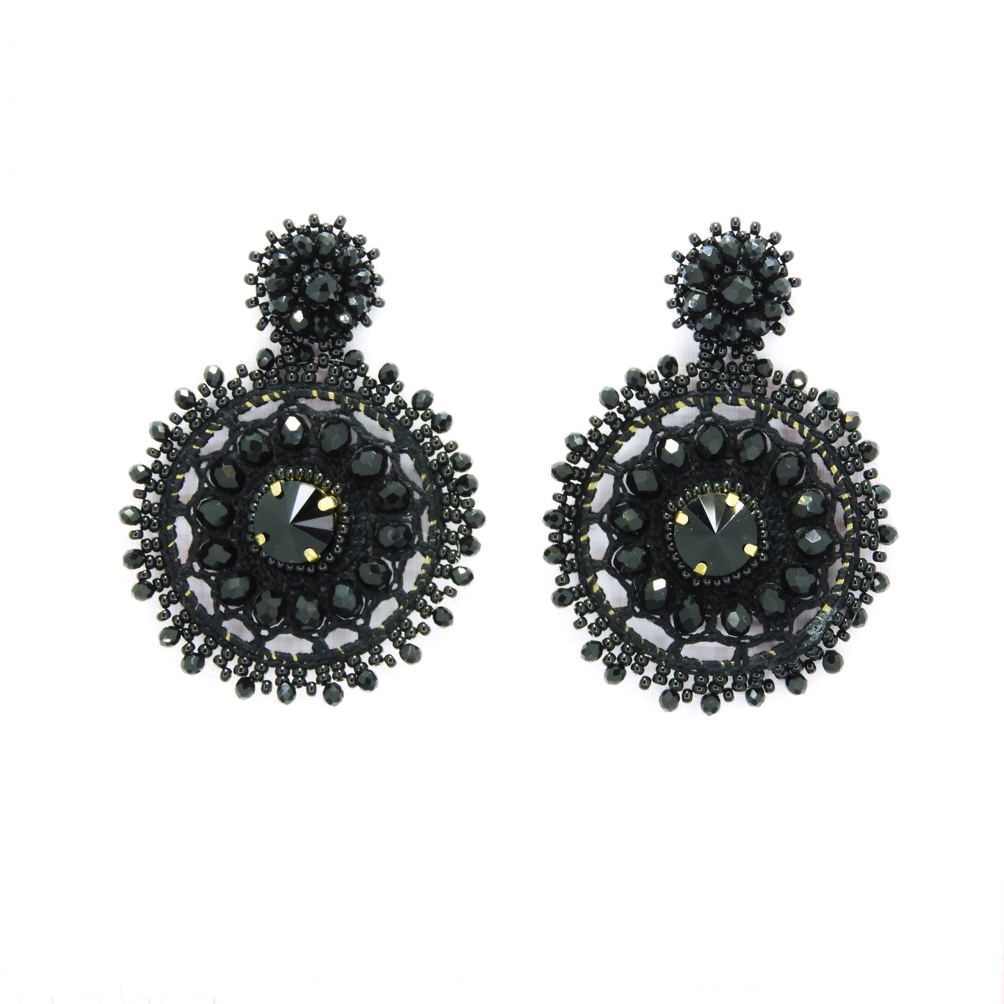 Antique L Earrings