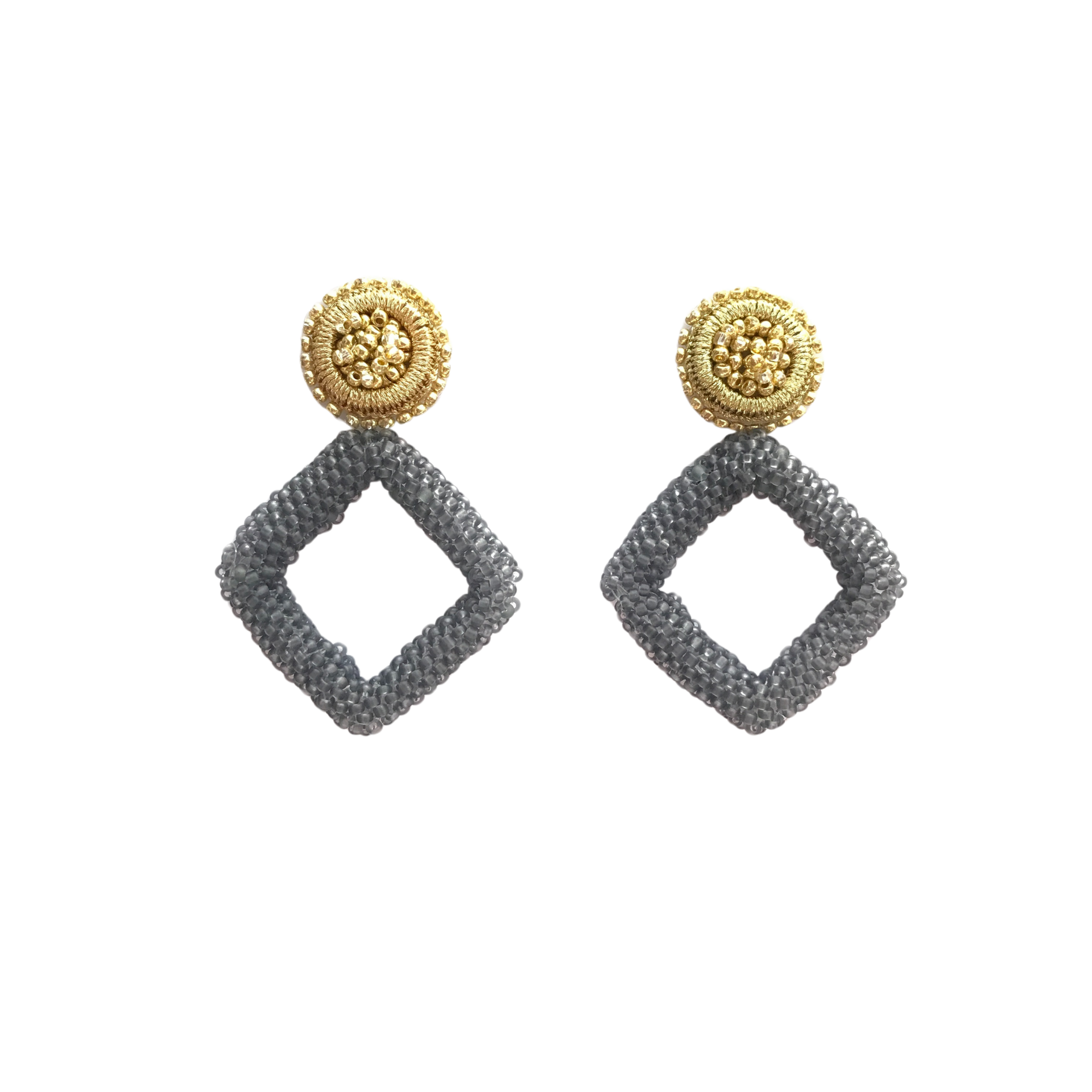 Nyasa Square Earrings