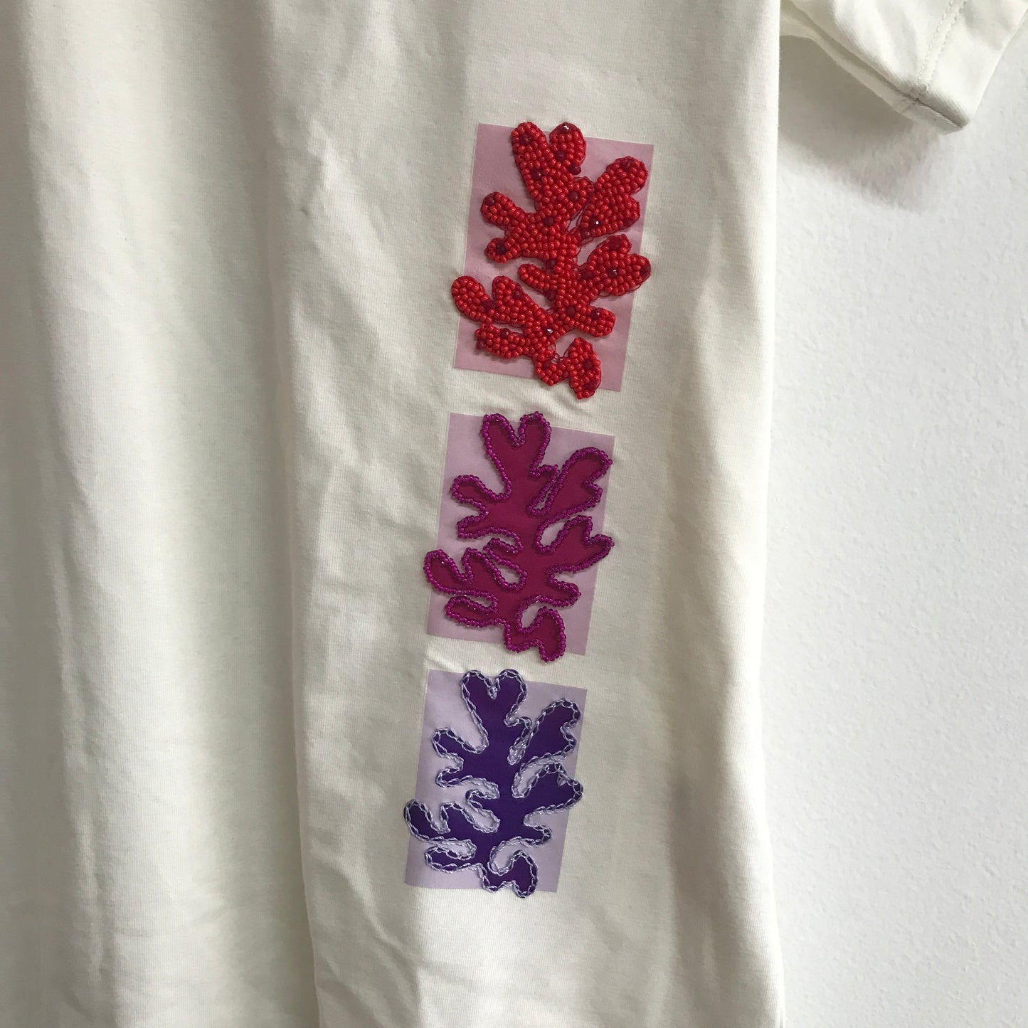 Embroidered T-Shirt Printed