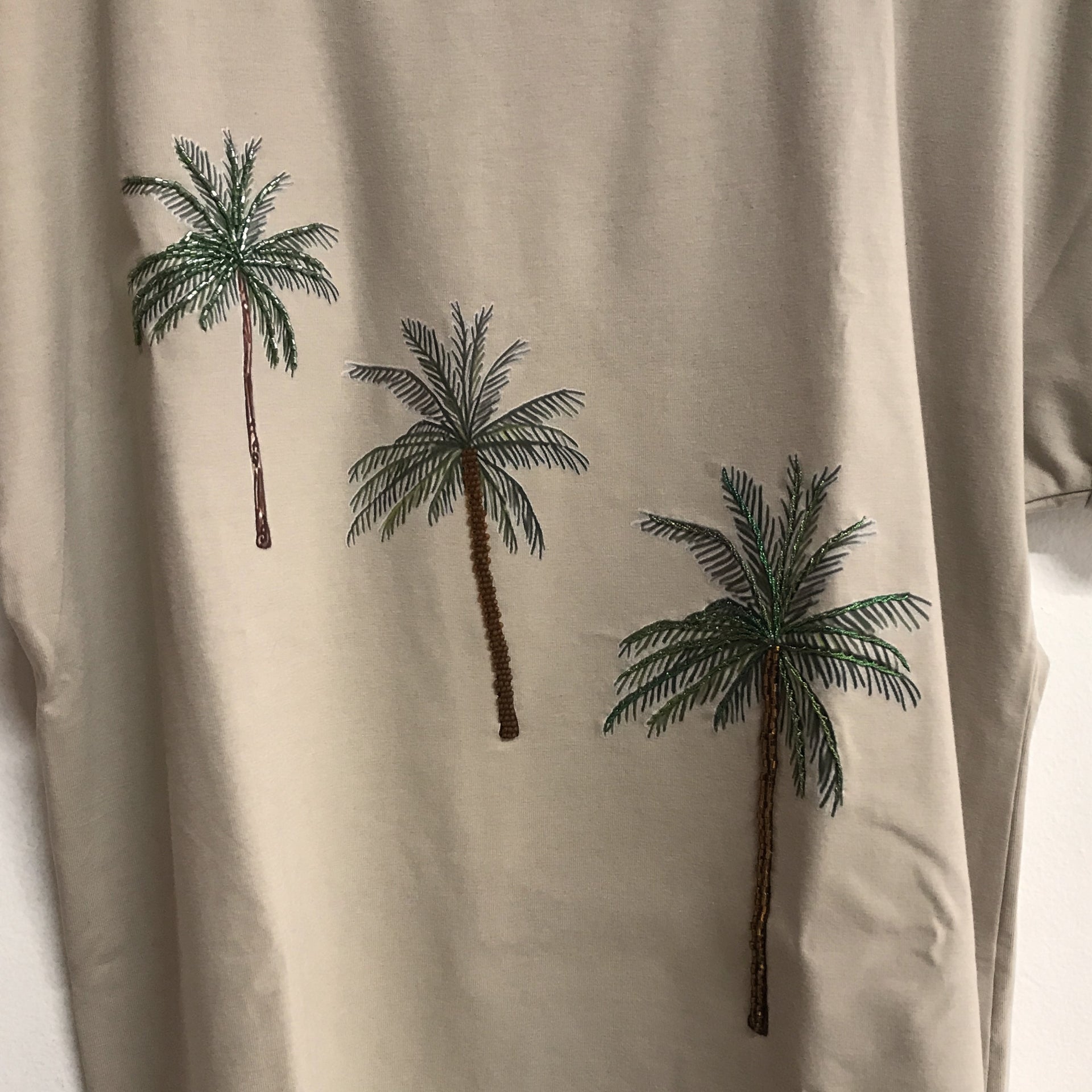 Embroidered T-Shirt Printed