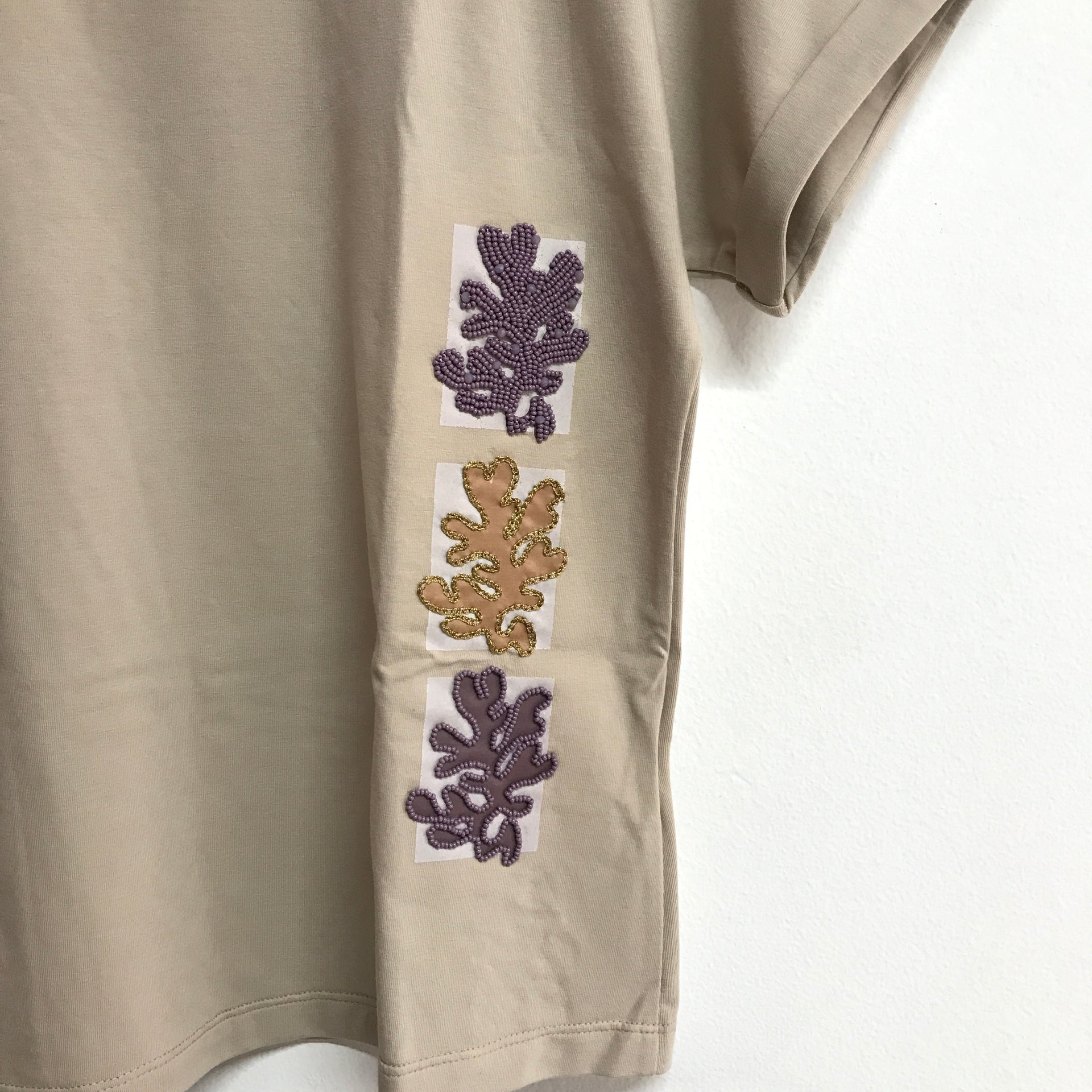 Embroidered T-Shirt Printed