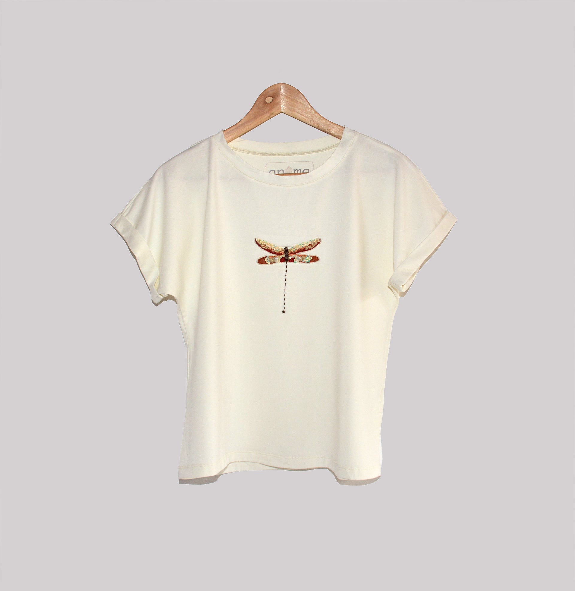 Embroidered T-Shirt Libelula