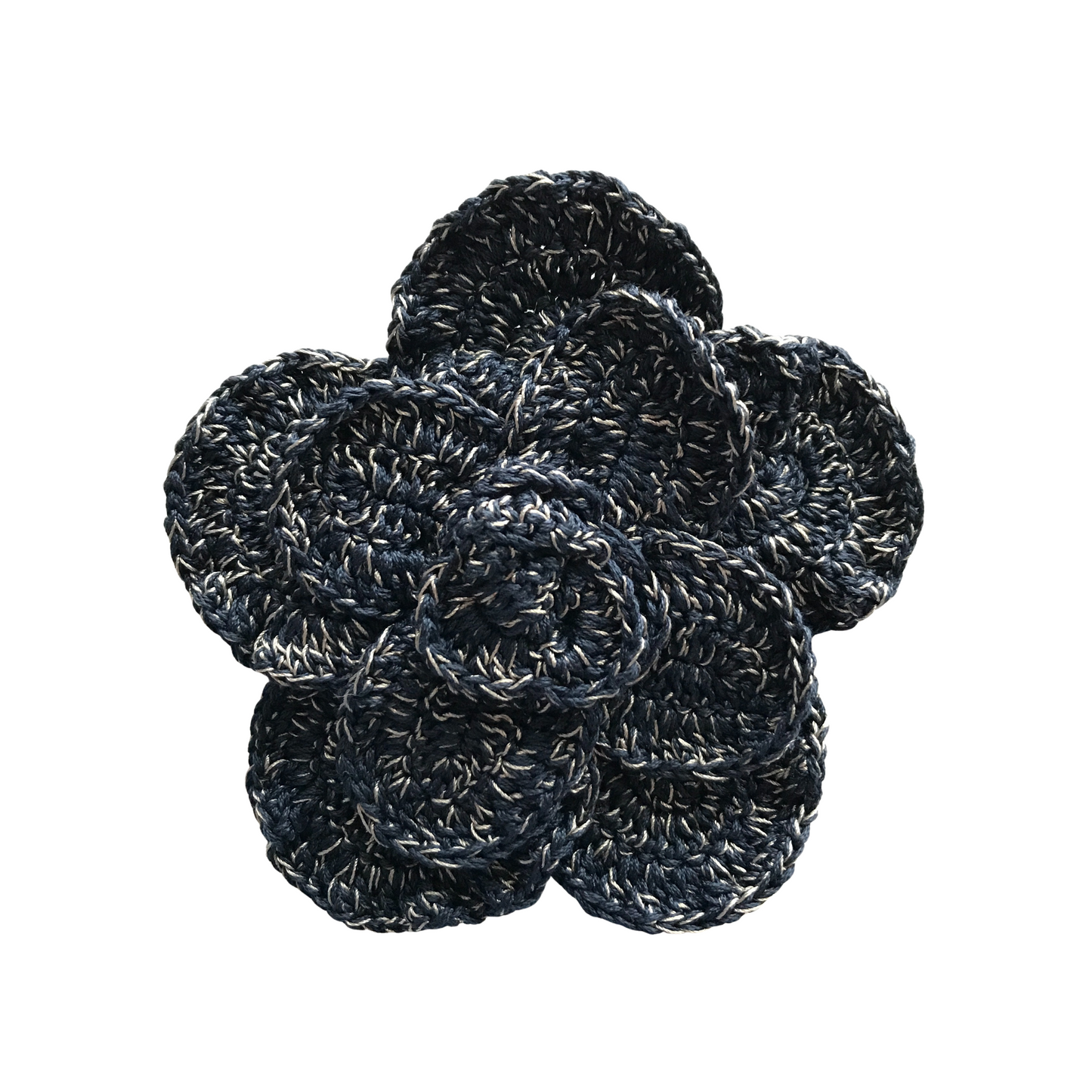 Flower S Crochet Brooch