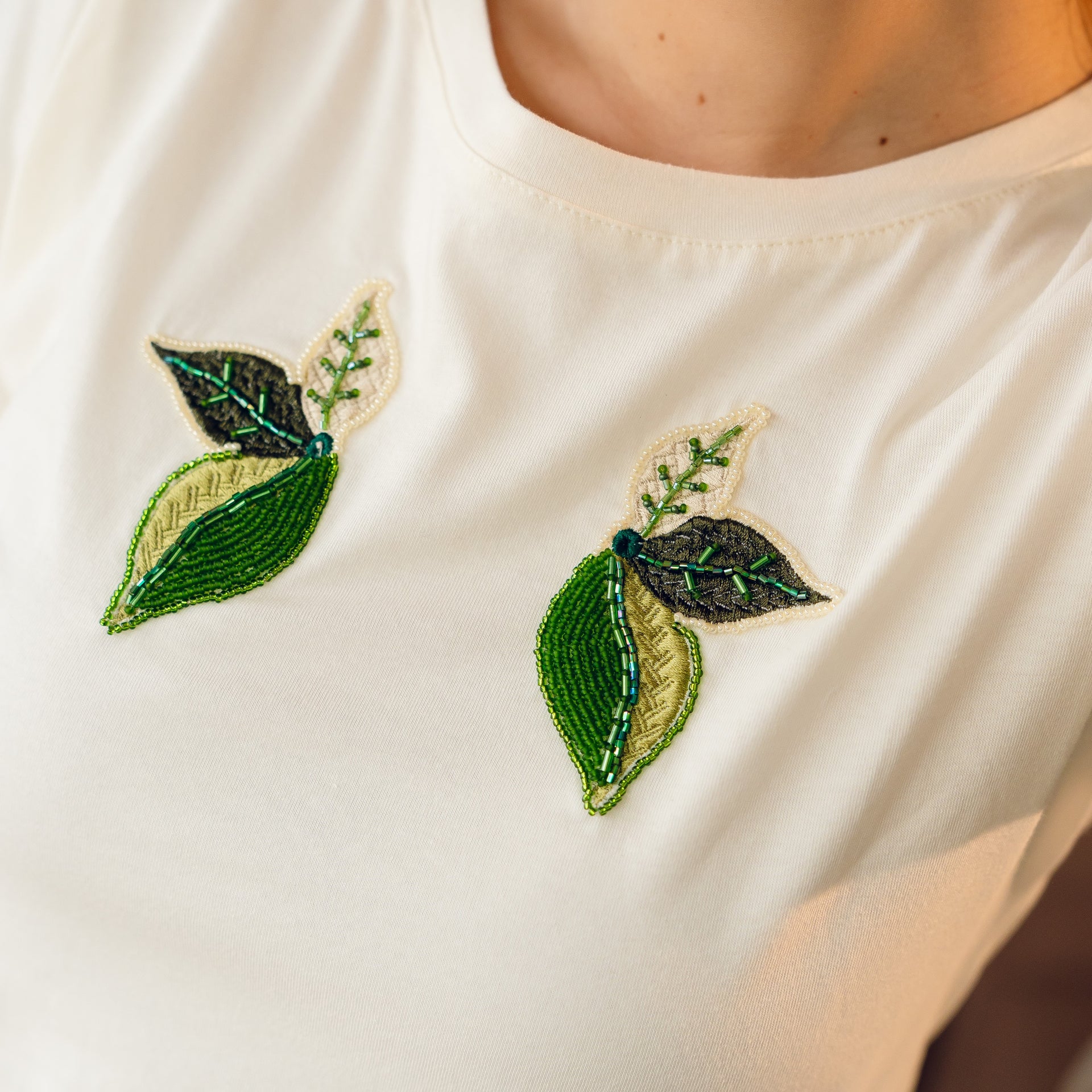 Embroidered T-Shirt Pinacea